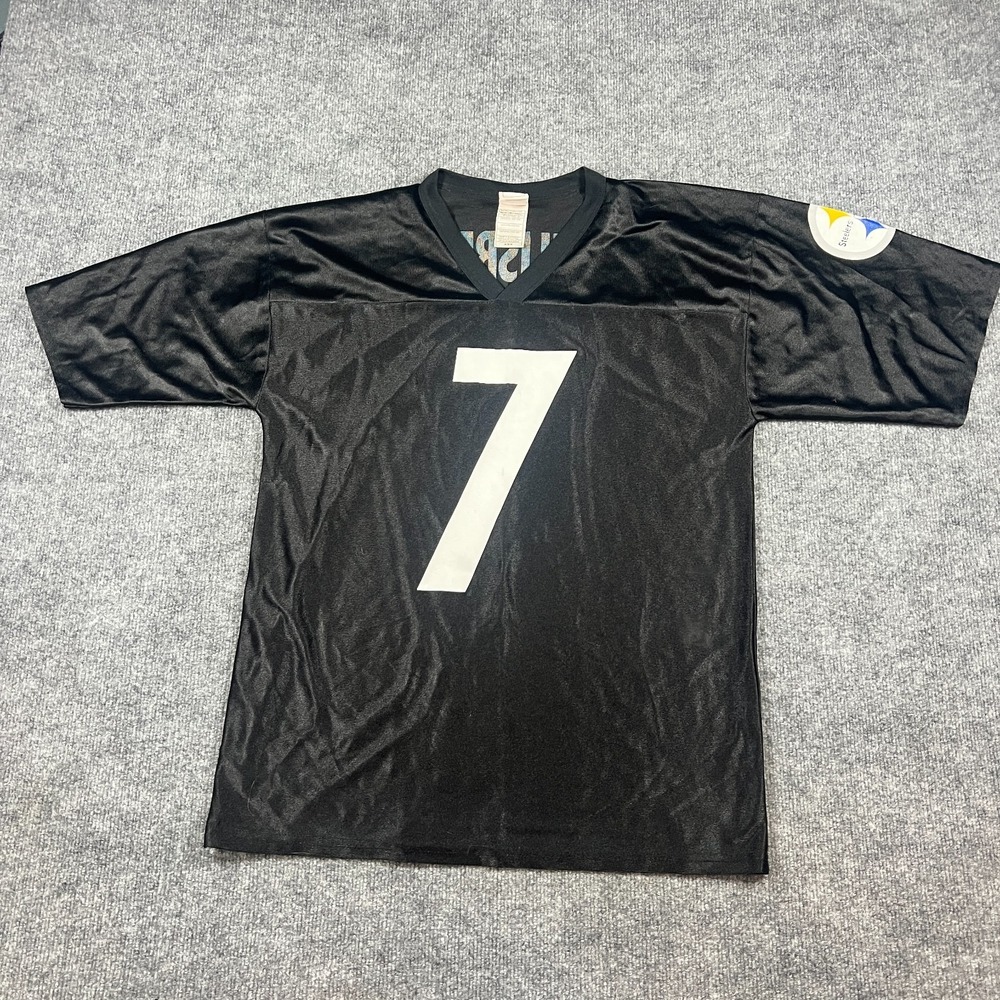 Pittsburgh Steelers Jersey Mens Medium Black Ben‎ Roethlisberger #7 NFL Football